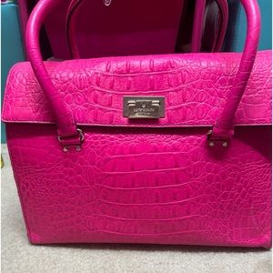 Kate Spade Neon Pink Handbag EUC